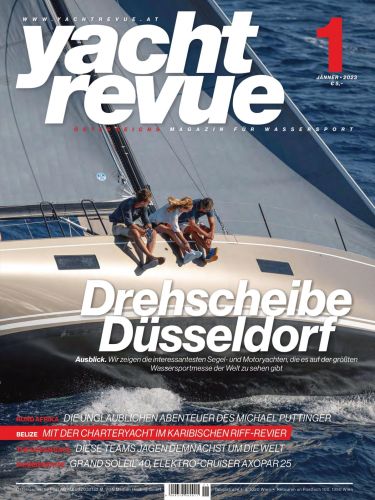 Cover: Yachtrevue Segelmagazin No 01 Januar 2023