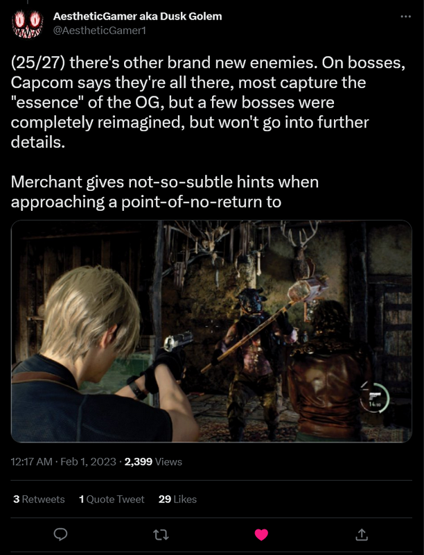 [GameInformer - Issue 353] Resident Evil 4 Cover Reveal (New Details ...