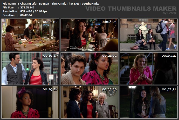 Chasing Life - S01E05 - The Family That Lies Together.mkv