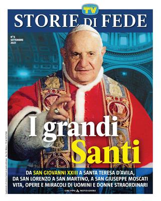 TV Sorrisi Allegati. Storie di Fede – Settembre 2021