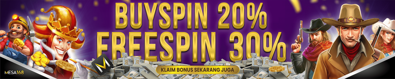 EVENT FREESPIN 30% & BUYSPIN 20%