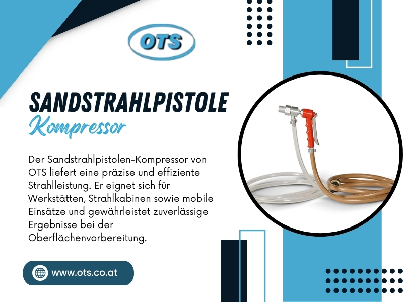 Sandstrahlpistole Kompressor