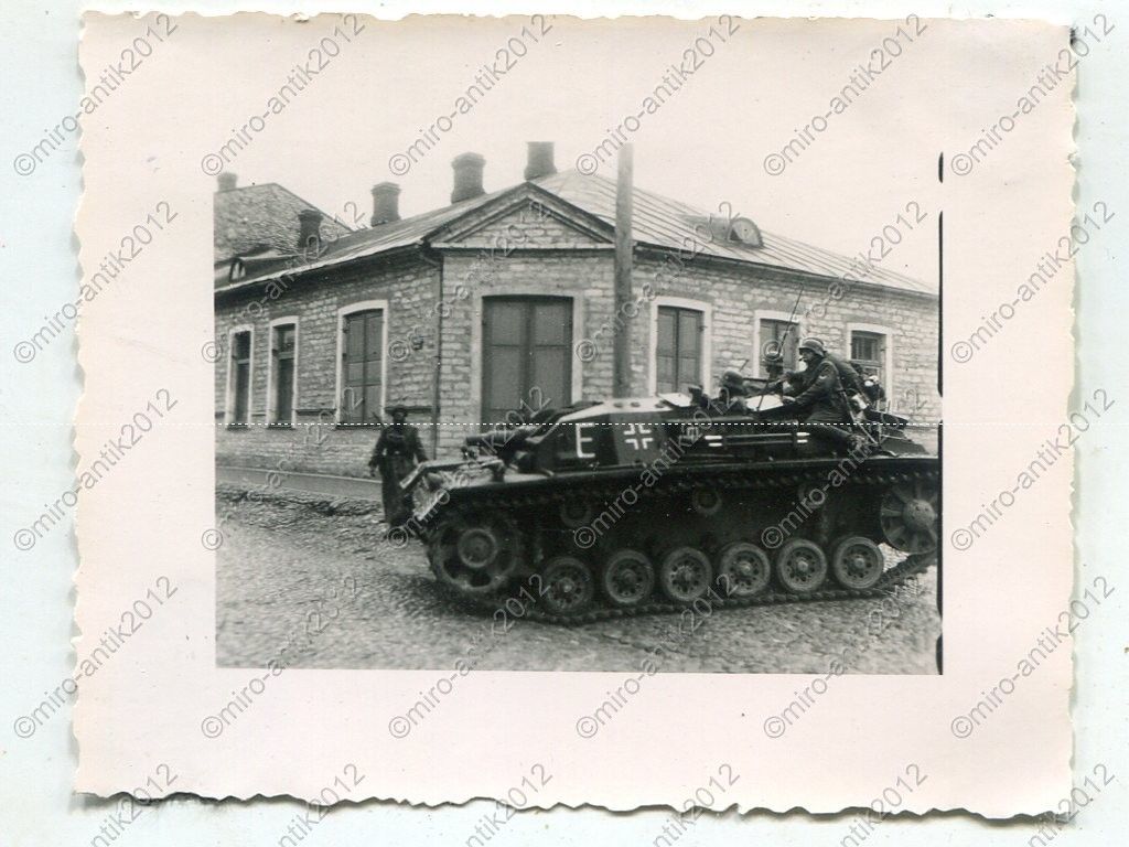 Foto, Sturmgeschütz, Einsatz in dt.Wesenberg, Ra