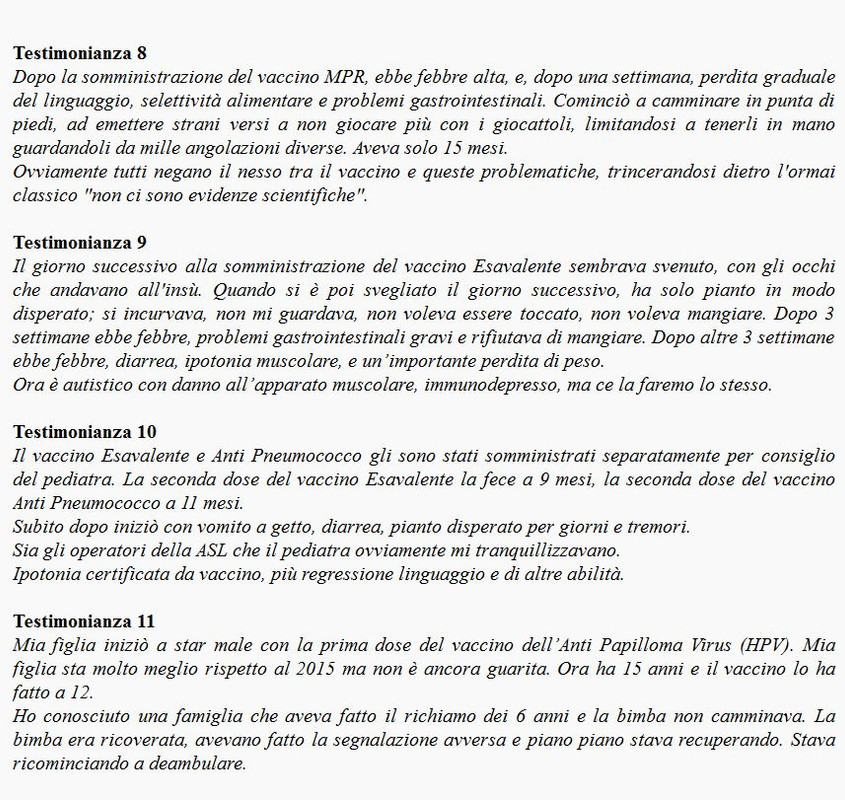 Il Danno nascosto - Oltre 500 testimoninaze (1)