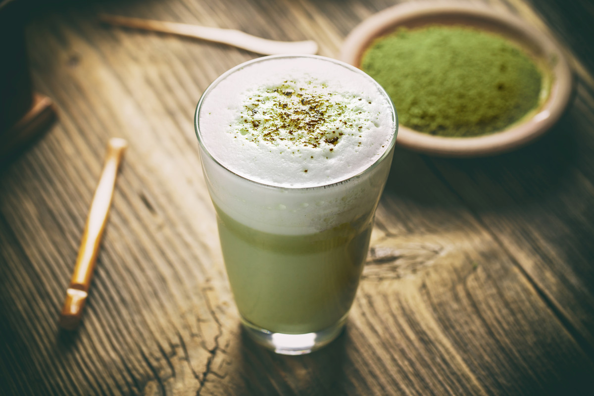 tasse de thé matcha