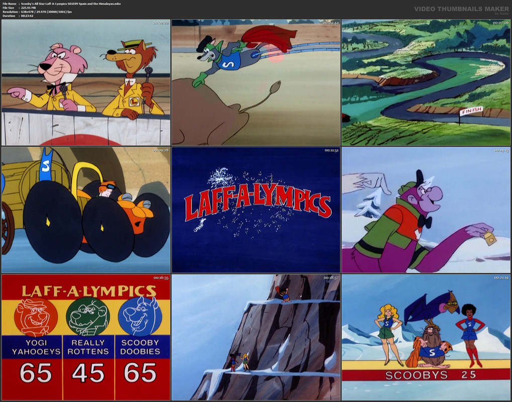 Scooby's All Star Laff-A-Lympics S01E09 Spain and the Himalayas.mkv