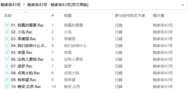 Mp3tag修改后的文件标签 Mp3tag修改后的文件标签
