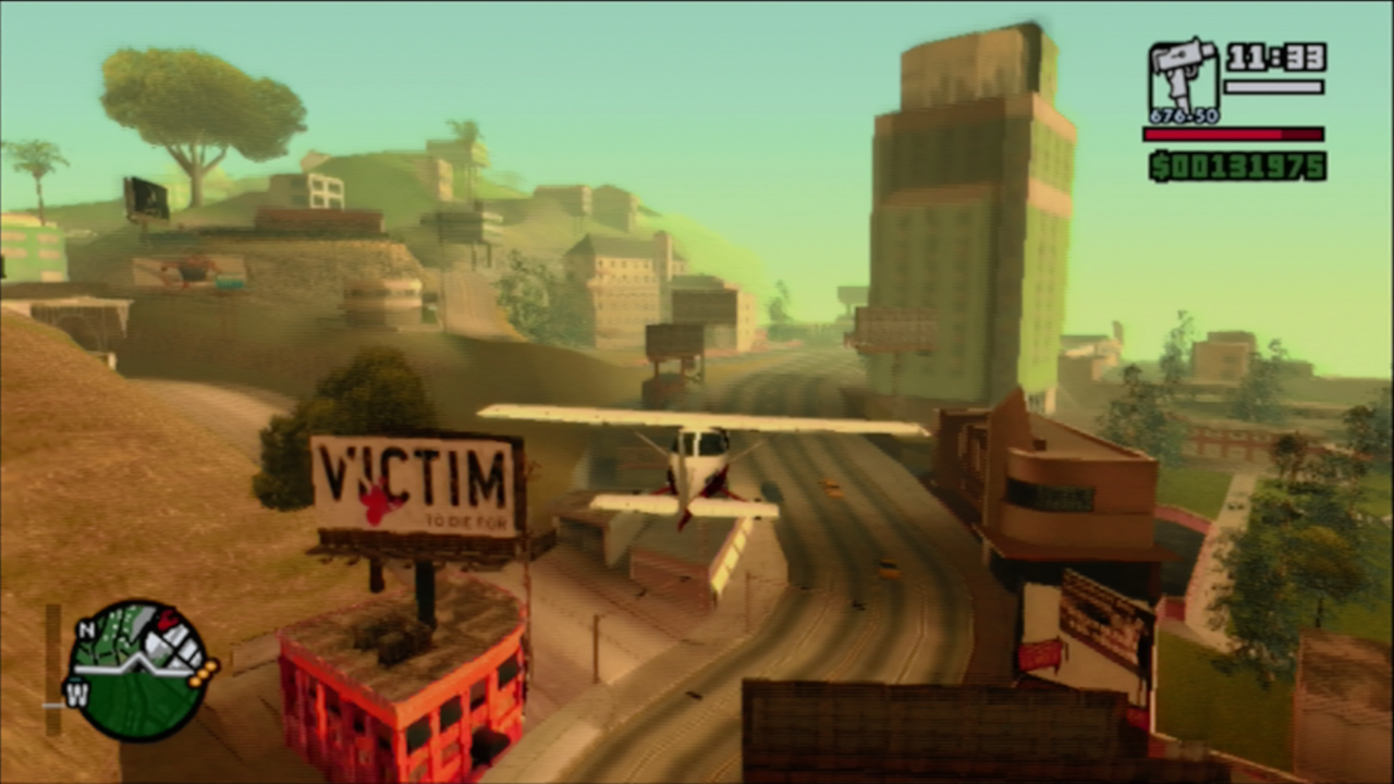 PS2 - [GTA:SA v1.03 - NTSC]Modern Widescreen Fix Project