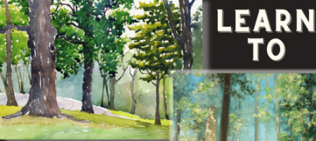 The Ultimate Course To Creating Loose Forest Mountain Landscape Art