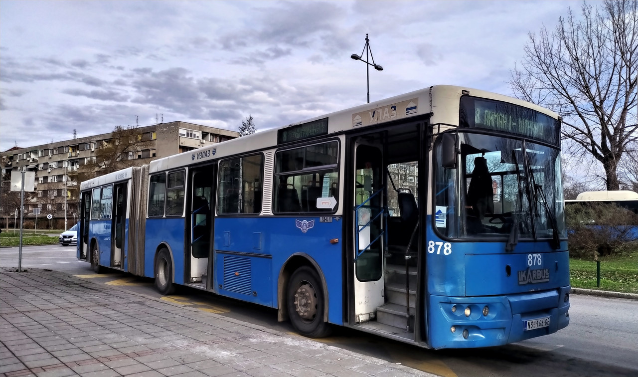 Ikarbus Ik-201 (2005) #878 - Night mode