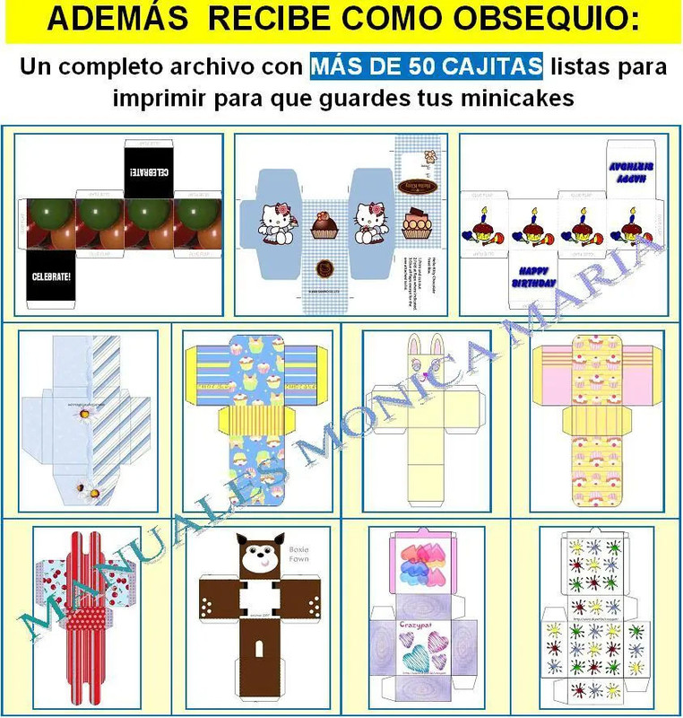 curso de mini tortas decoracion pastillaje de muffins