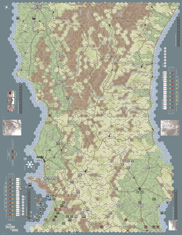 From Salerno To RomeMap