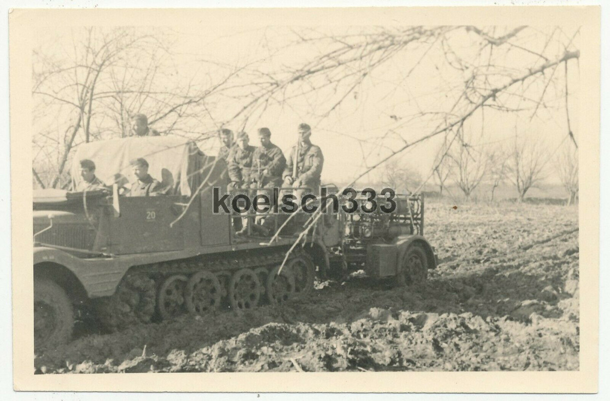 Foto 28-32-cm Nebelwerfer 41 schweres Wurfgerät Raketenwerfer Sd. Anhänger (2)