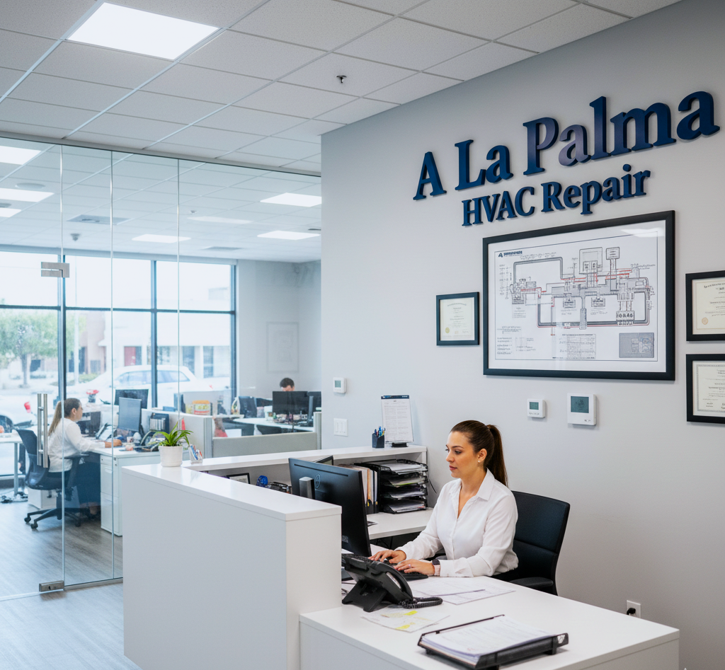 A La Palma HVAC Repair Office
