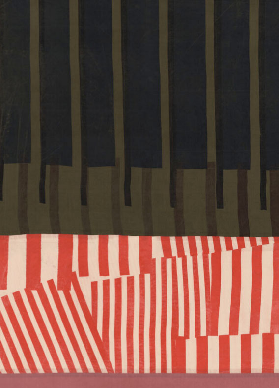 Stripe screenprint