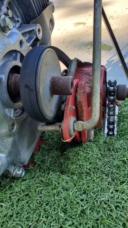 How to change the drive belt on a McLane Reel Mower 