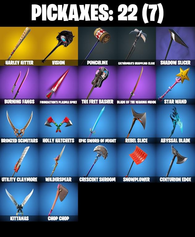 pickaxes comp