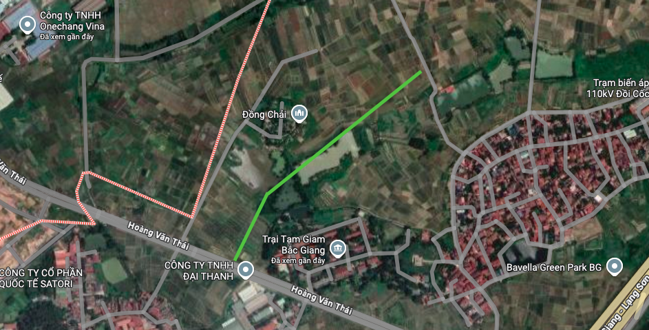 phuong Bac Giang tinh Bac Ninh duong se mo 22 02 Đường sẽ mở ở phường Bắc Giang, tỉnh Bắc Ninh