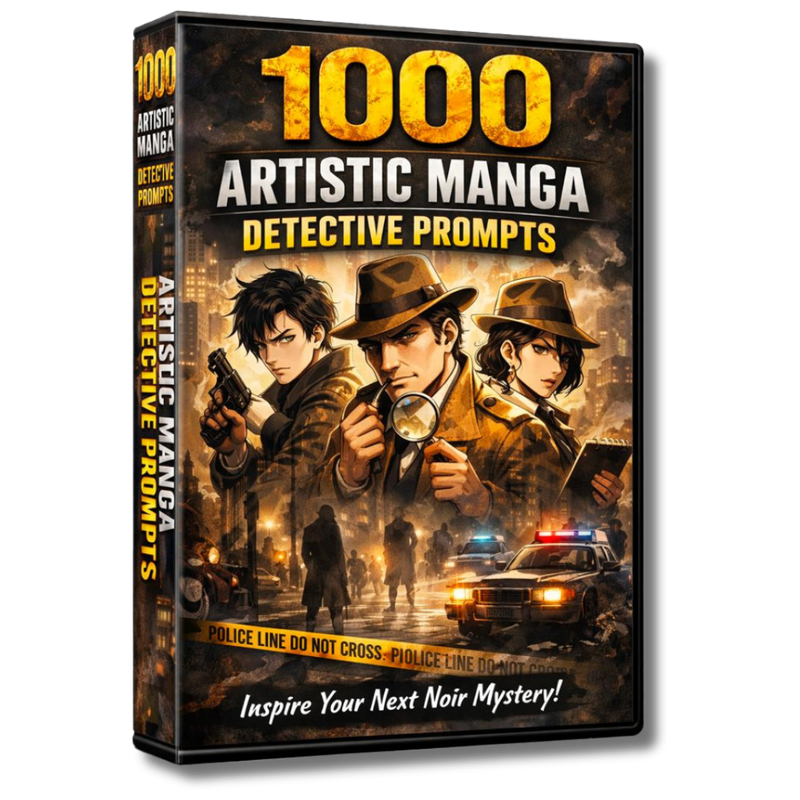 1,000 Global Manga Detective Prompts