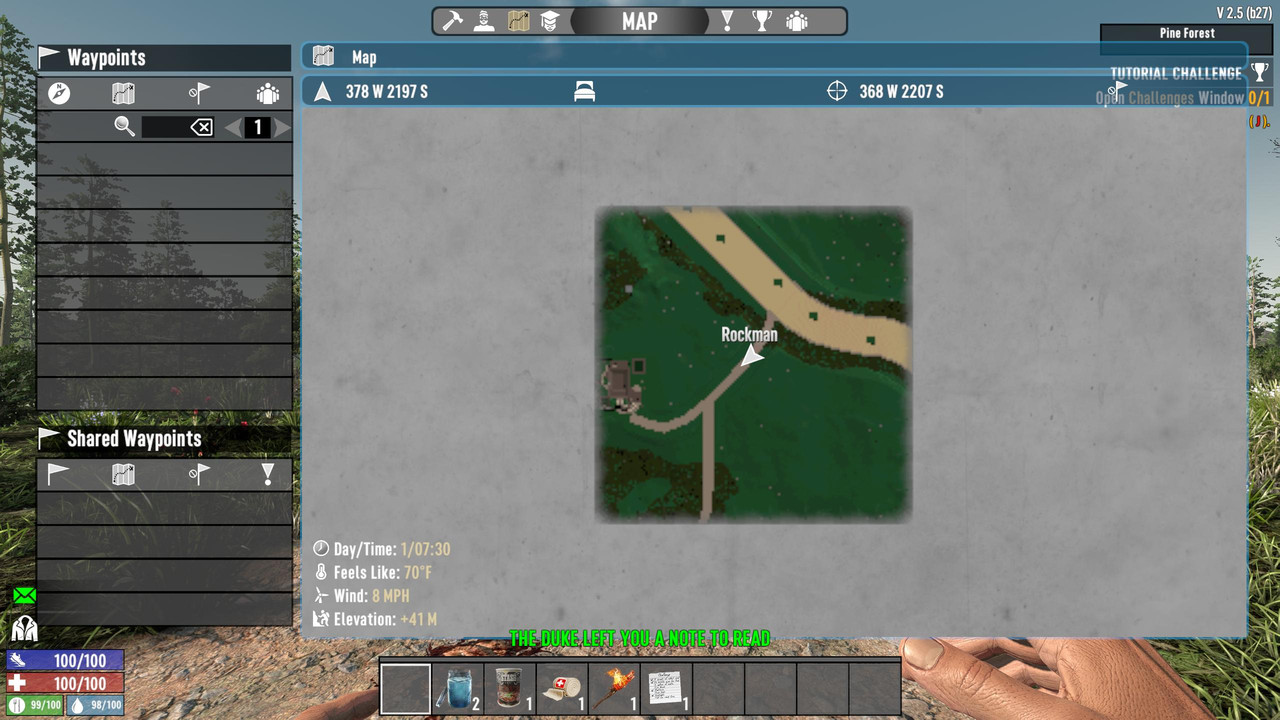 Quartz Wide Map Area