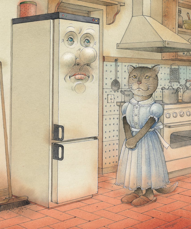 Kestutis-Kasparavicius-Love-Story-2003-wc-on-paper-Meister-Drucke-591644