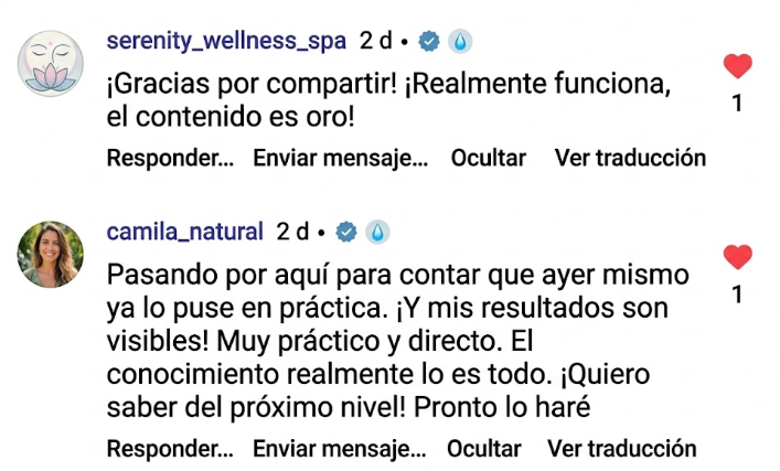 Testimonio de mamá — captura