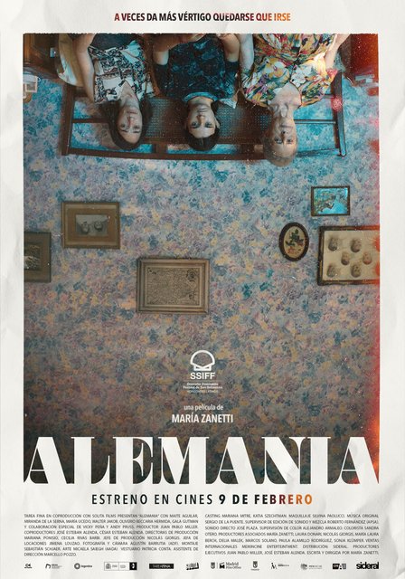 PÓSTER DE LA PELÍCULA “ALEMANIA”, COPRODUCCIÓN DE SOLITA FILMS QUE LLEGARÁ A LOS CINES EL 9 DE FEBRERO