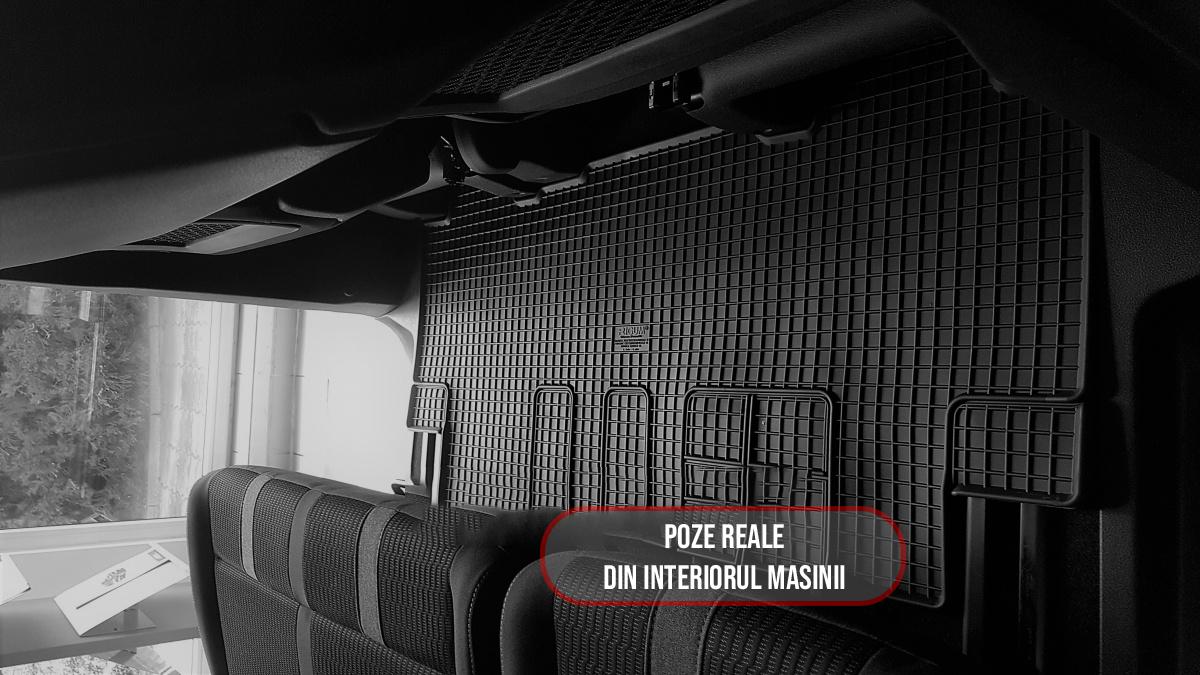 Set 1 covorase Peugeot Expert/Traveller Randul 2 5M 2016-prezent, din cauciuc 100%, compatibile cu autoturismul PEUGEOT Expert/Traveller