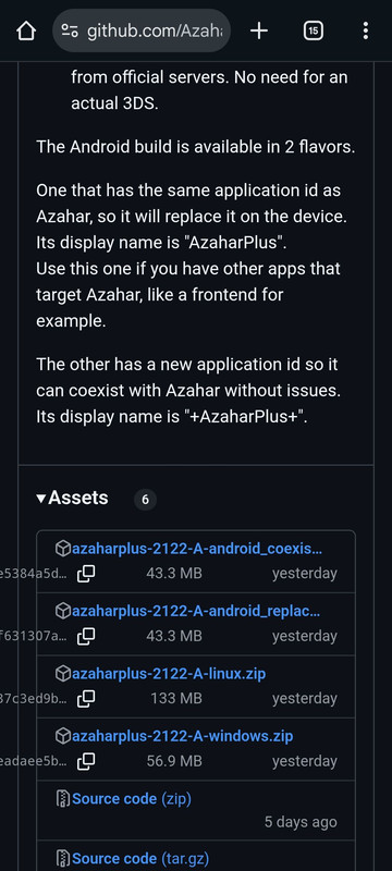 Installation AzaharPlus