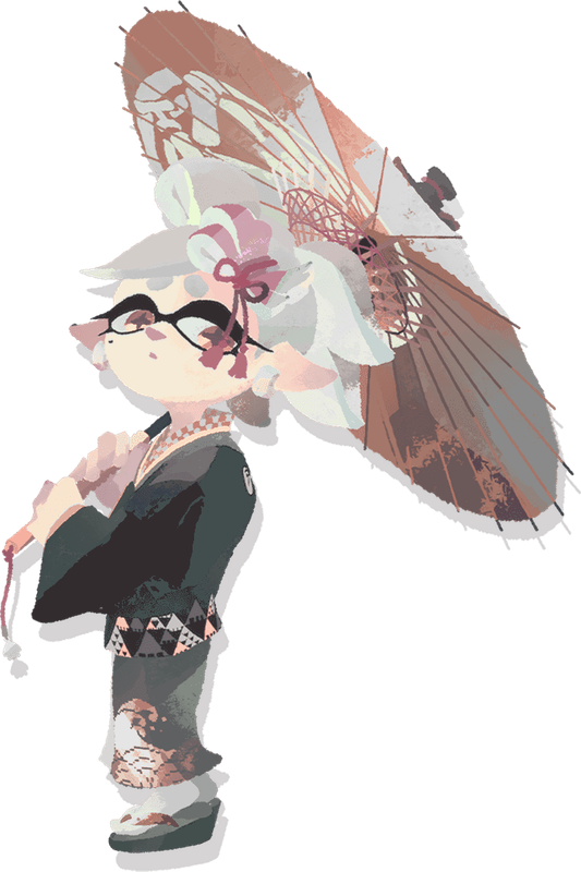 graphic of Marie from Splatoon