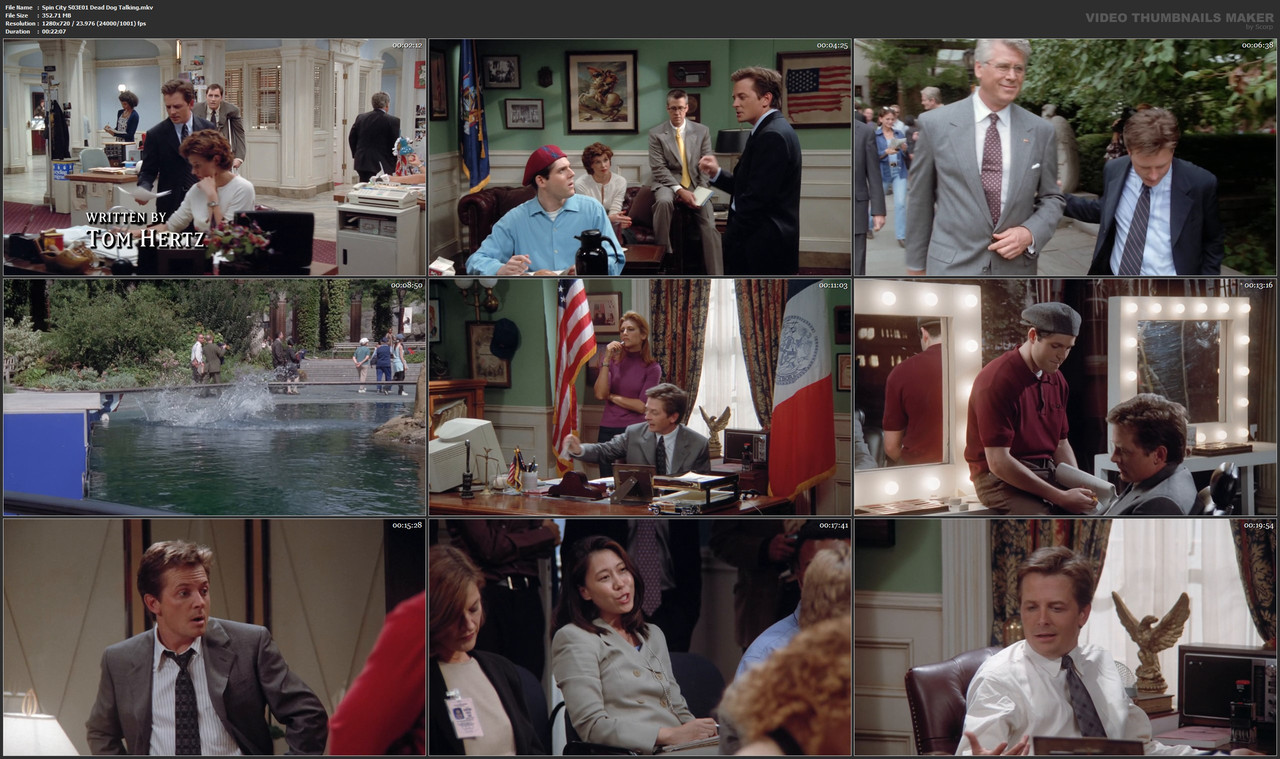 Spin City S03E01 Dead Dog Talking.mkv