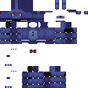 Five Nights at Freddy's 2 - Withered Bonnie Minecraft Skin