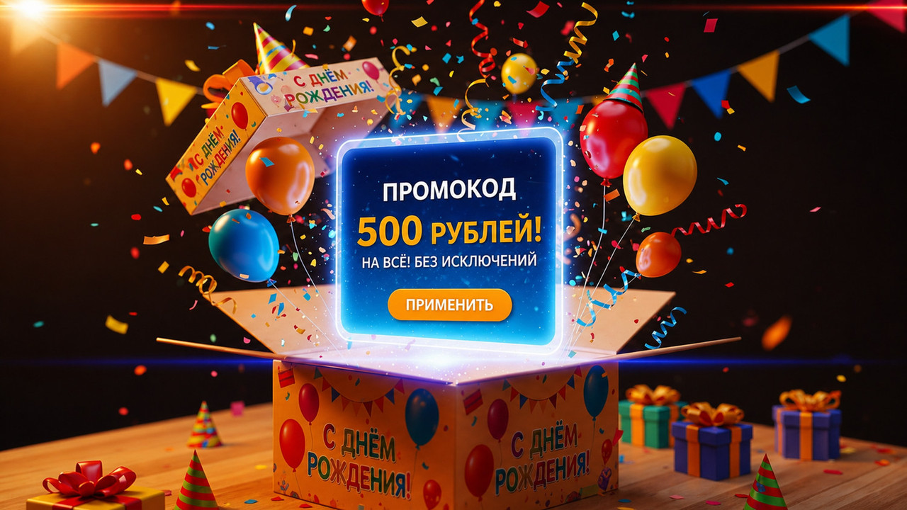 Промокод на день рождения