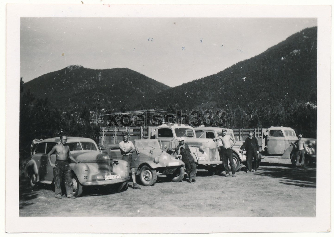 Peloponnes Griechenland VW Kübelwagen Beute PKW 