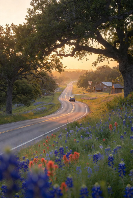 Scenic backroads