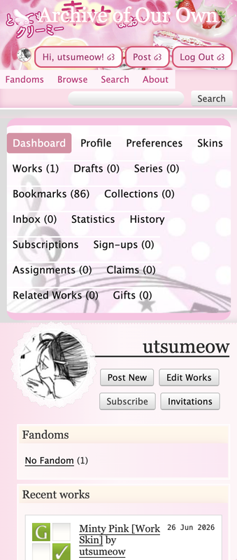 mobile main dashboard