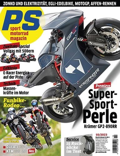Cover: Ps Motorradmagazin Oktober No 10 2023