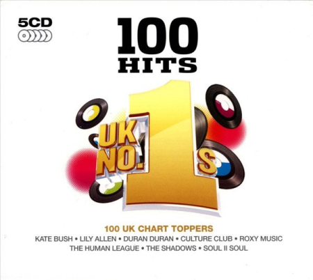 VA - 100 Hits UK No. 1s (5CDs) (2012) MP3