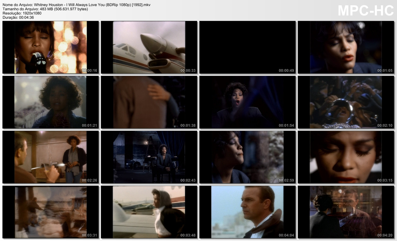 Whitney Houston - I Will Always Love You (BDRip 1080p) [1992]