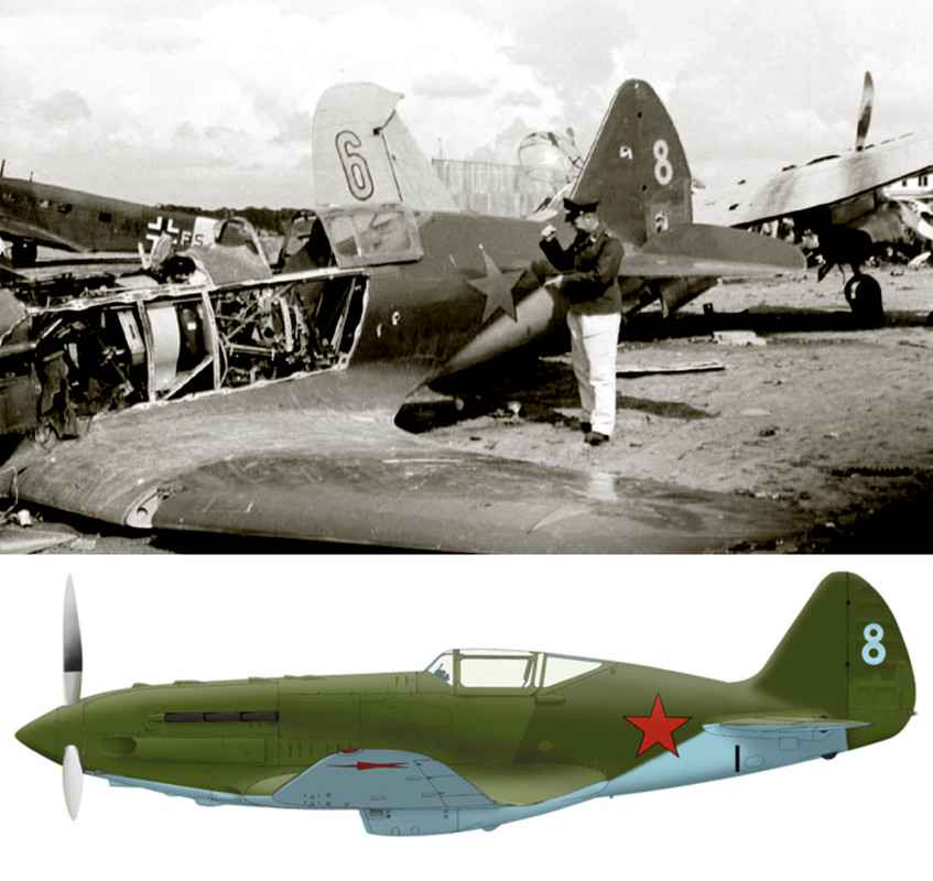 Mikoyan-Gurevich-MiG-1-unknown-unit-Azure-8-captured-early-Barbarossa-Jun-1941-01