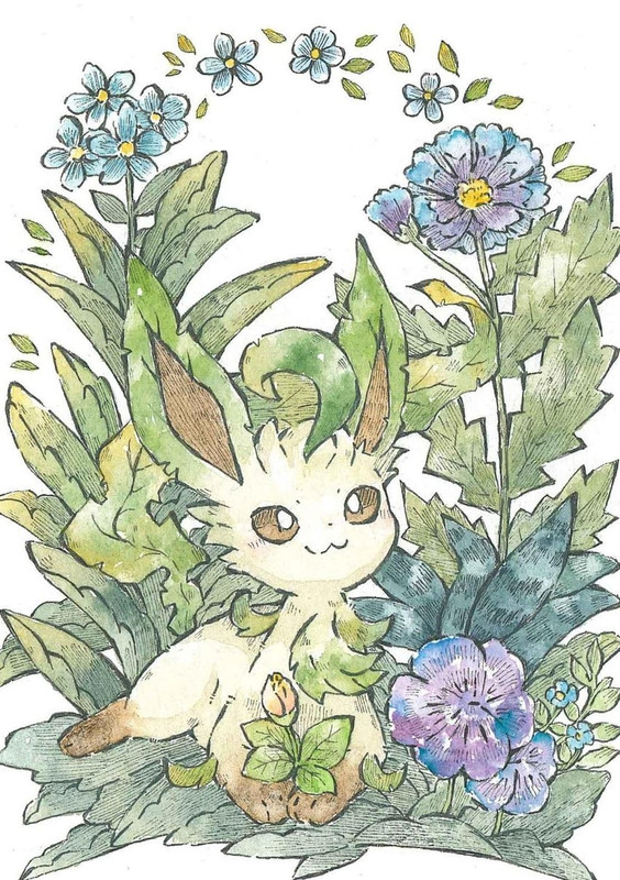 leafeon-pokemon-drawn-by-rai-rai-kw-samp
