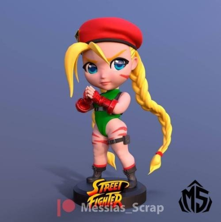 Chibi Cammy – 3D Print