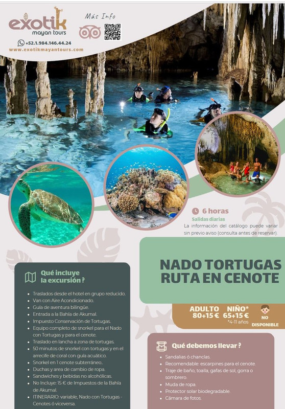 Ofertas Excursiones en la Riviera Maya - Exotik Mayan Tours - Foro Guías y Excursiones