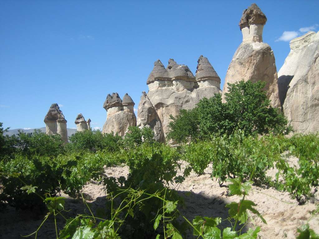 Les cheminées des mages, province d'Eshtiaq, île de Destanh, Banairah. 