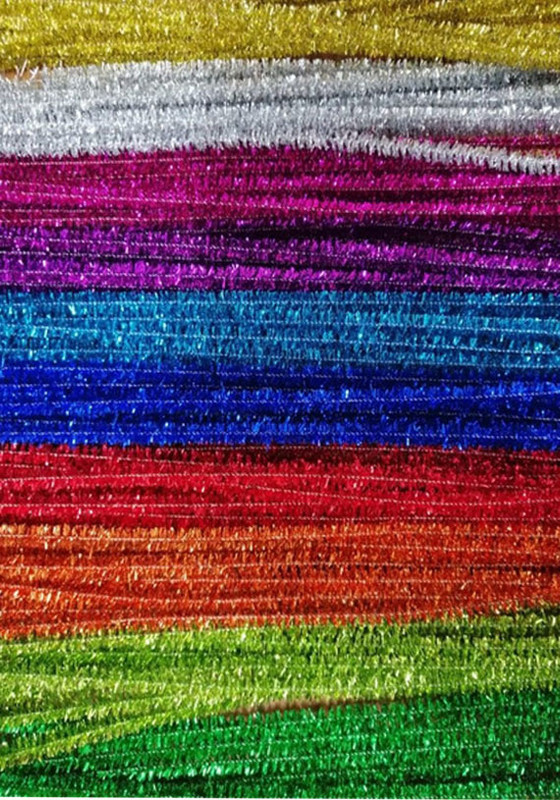 limpiapipas metalicos de tonos para Decoración de muñecos y Navidad Adorno Limpia Pipas Tiras Hilos Colores 