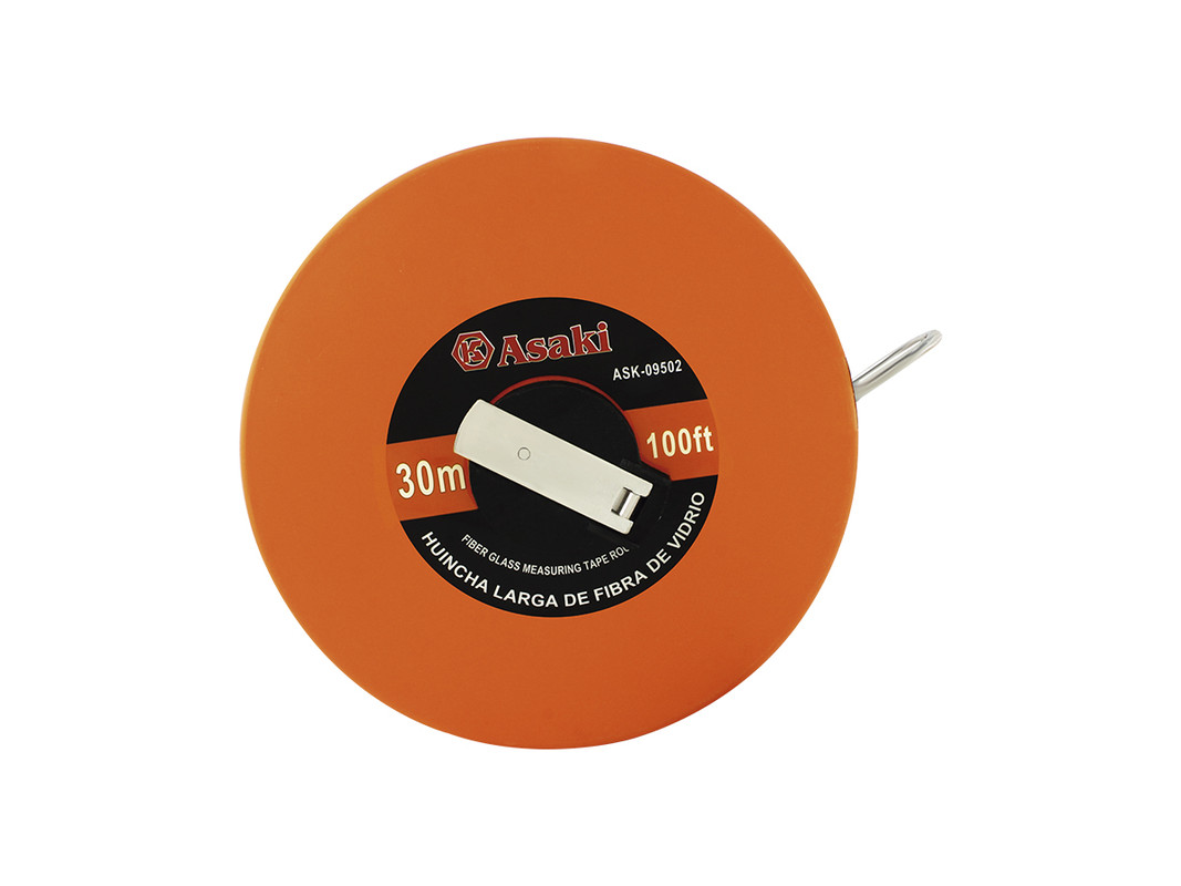 CINTA PLASTICA P.MEDIR 30M-100FT ASAKI
