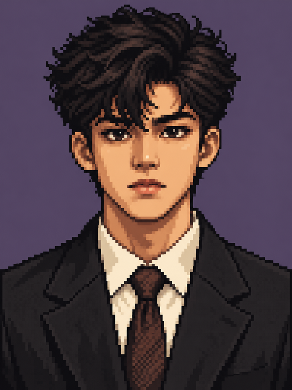 Retro Pixel Formal Portrait | PromptGet