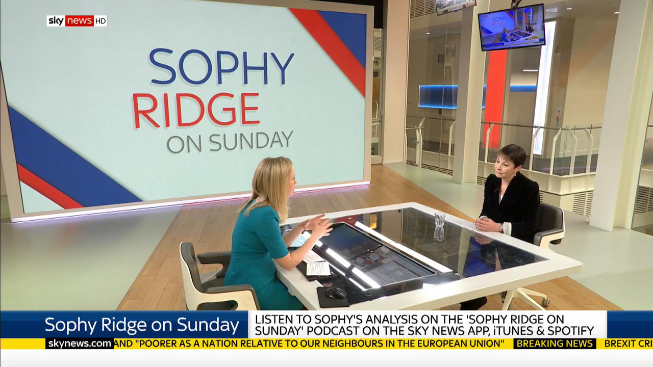 24 March - 09.00.00 - Sophy Ridge On Sunday. A new kind of polit
