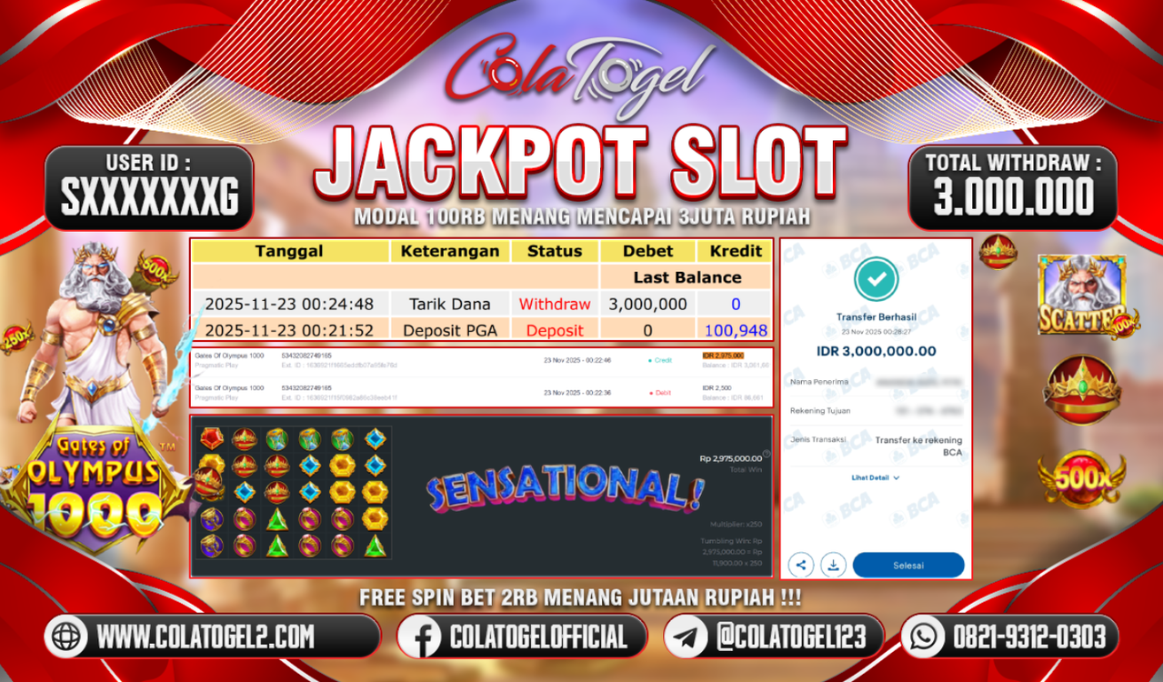 JACKPOT SLOT GACOR!!