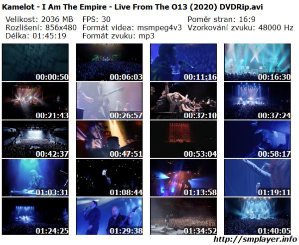 Kamelot - I Am The Empire - Live From The O13 (2020)